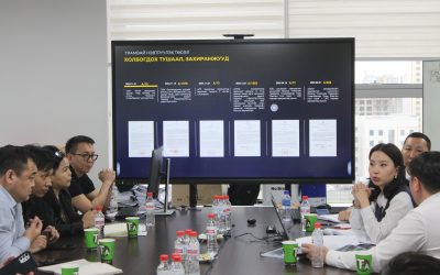 НИЙТИЙН ТЭЭВРИЙН УЛААНБААТАР ТРАМ ТӨСЛИЙН ТЕХНИК ЭДИЙН ЗАСГИЙН ҮНДЭСЛЭЛ БОЛОВСРУУЛАХ АЖЛЫН ЯВЦЫГ ТАНИЛЦУУЛЛАА.